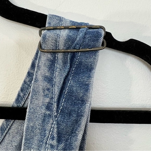 Vintage IKEDA 1910 100% cotton denim overalls M - Picture 10 of 14